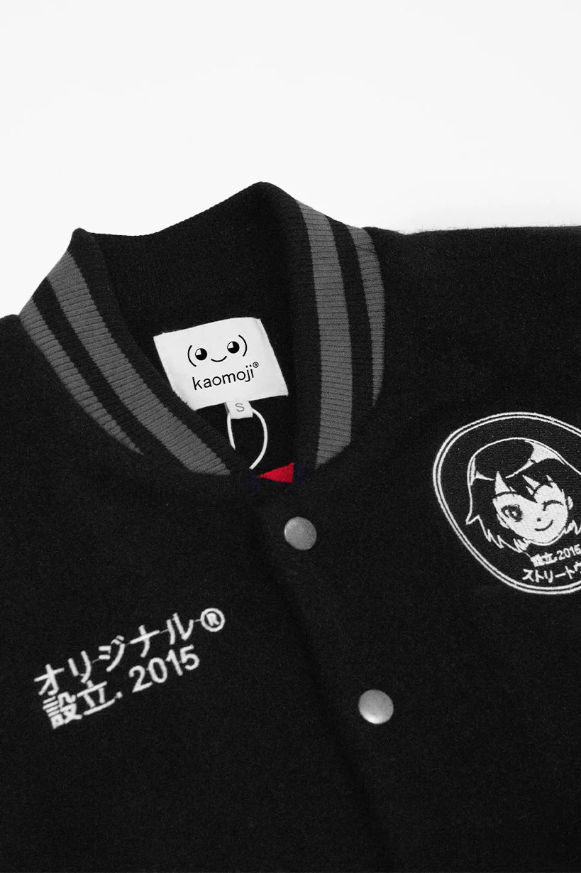Anniversary Grey • Vegan Leather Varsity Jacket [LIMITED EDITION] - Image 10