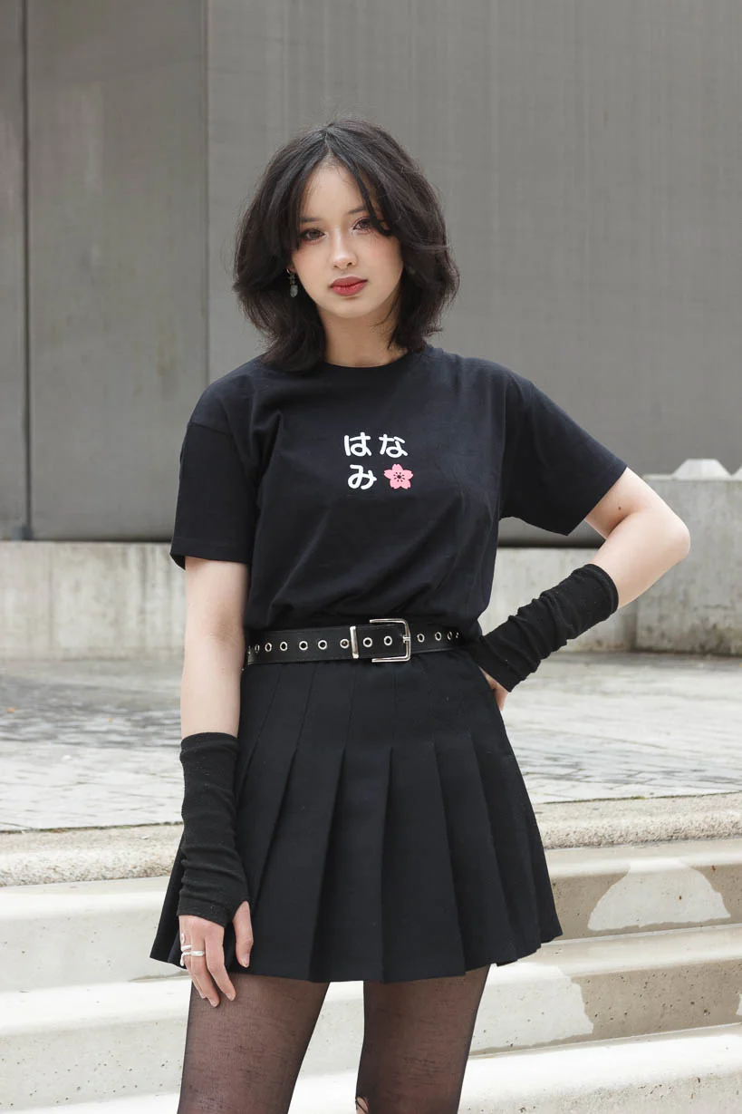 Hanami • T-shirt Black - Image 11