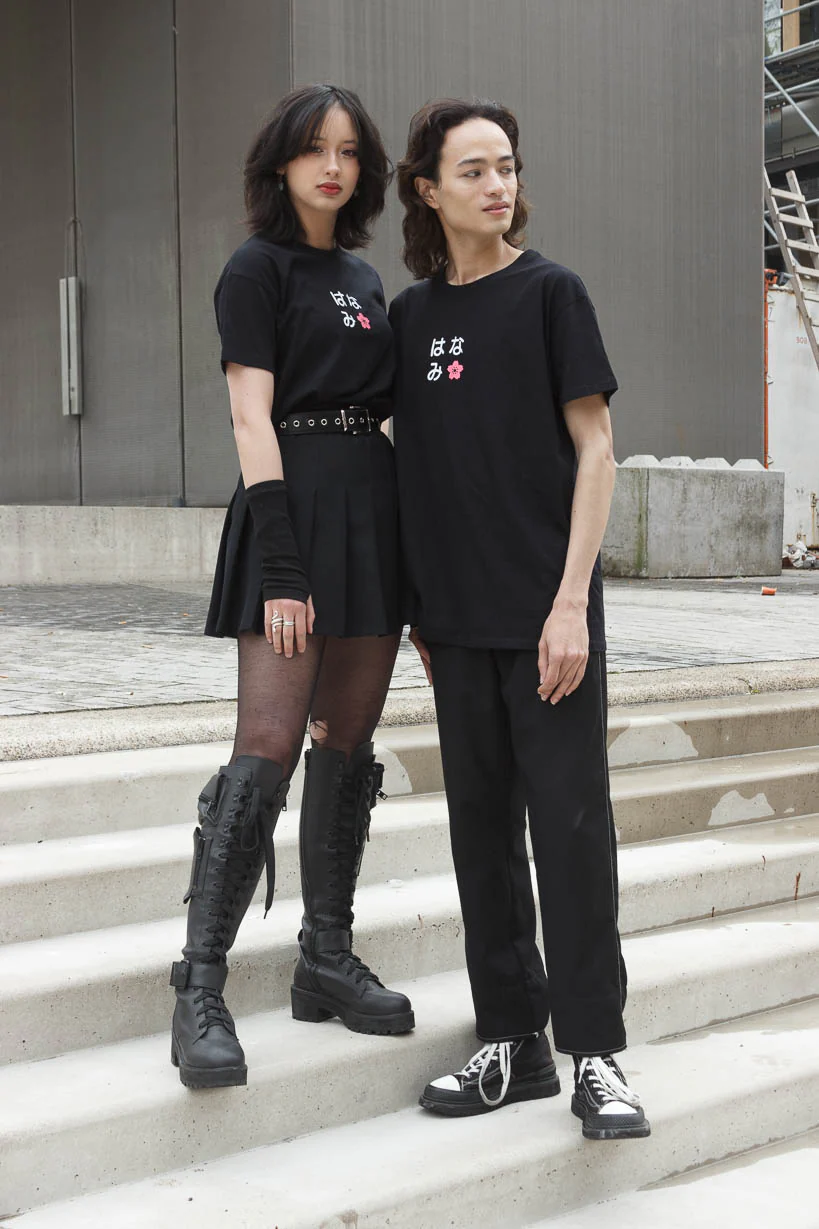 Hanami • T-shirt Black - Image 5