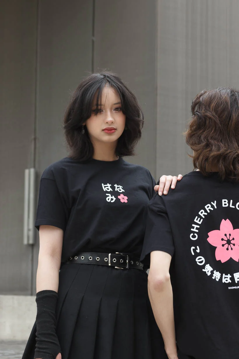 Hanami • T-shirt Black - Image 8