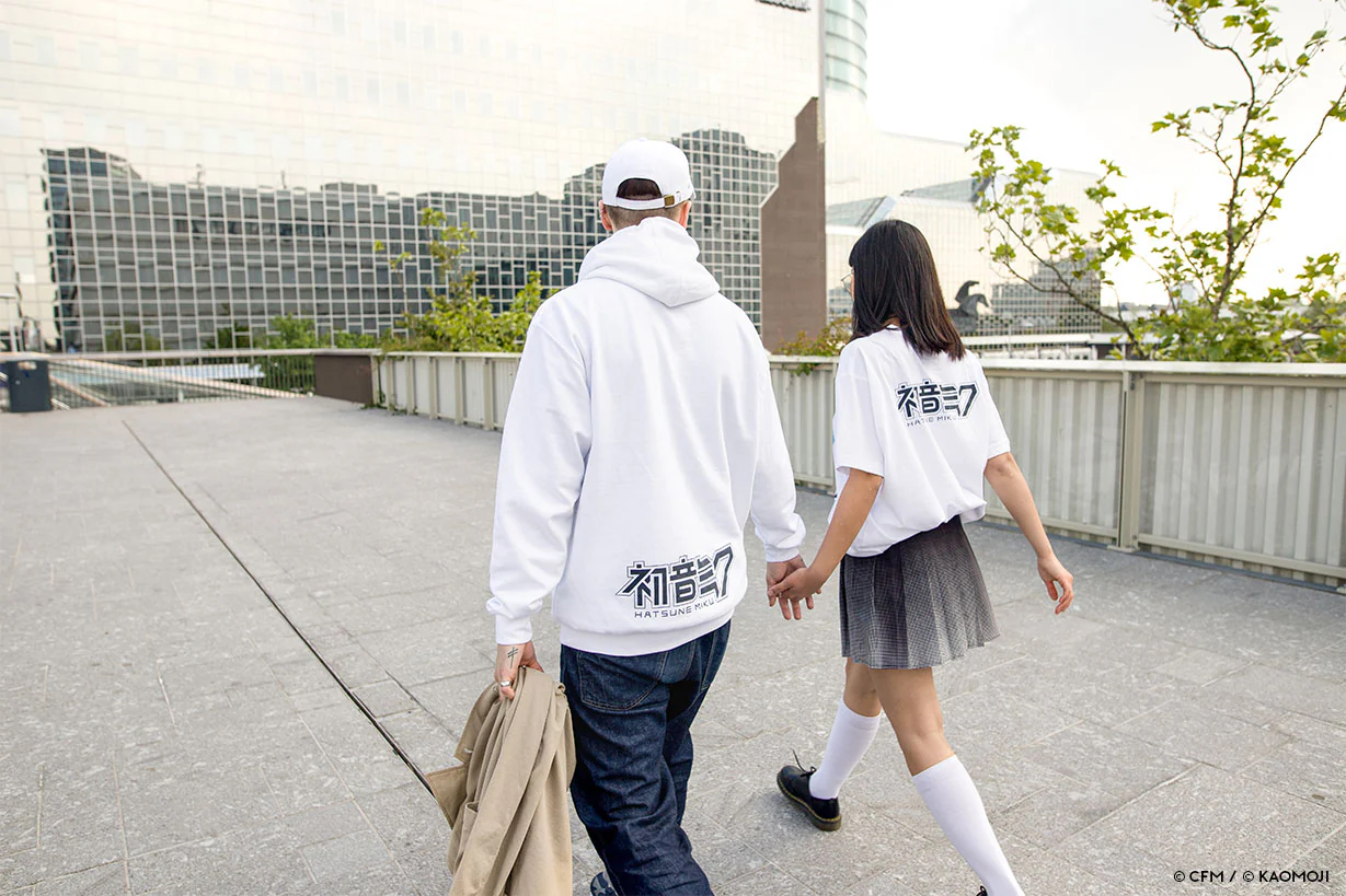 Hatsune Miku • Hoodie White - Image 7