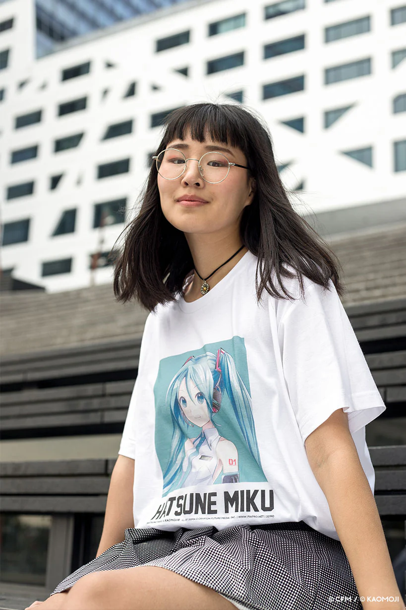 Hatsune Miku • T-shirt White - Image 5