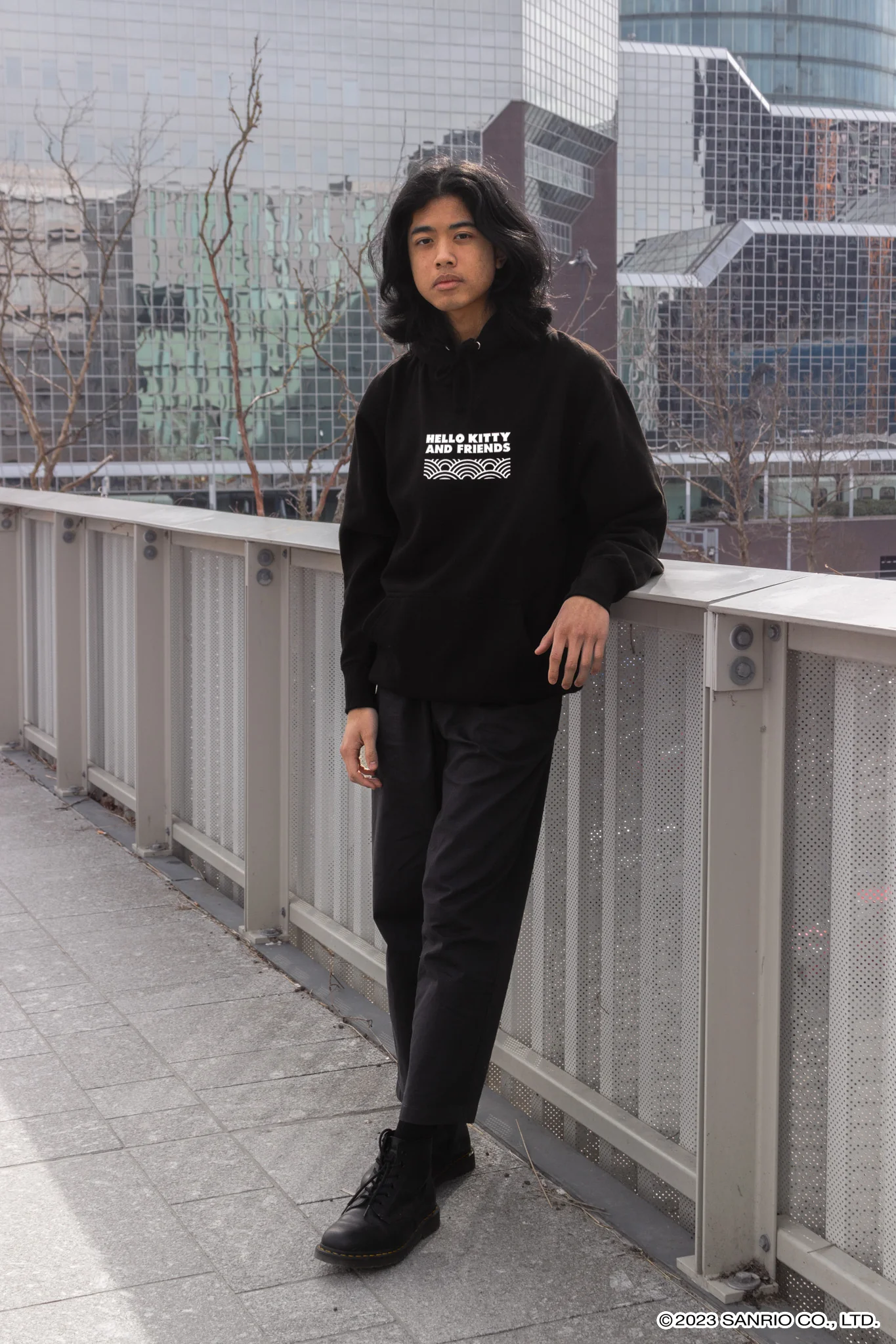 Hello Kitty And Friends • Hoodie Black - Image 4