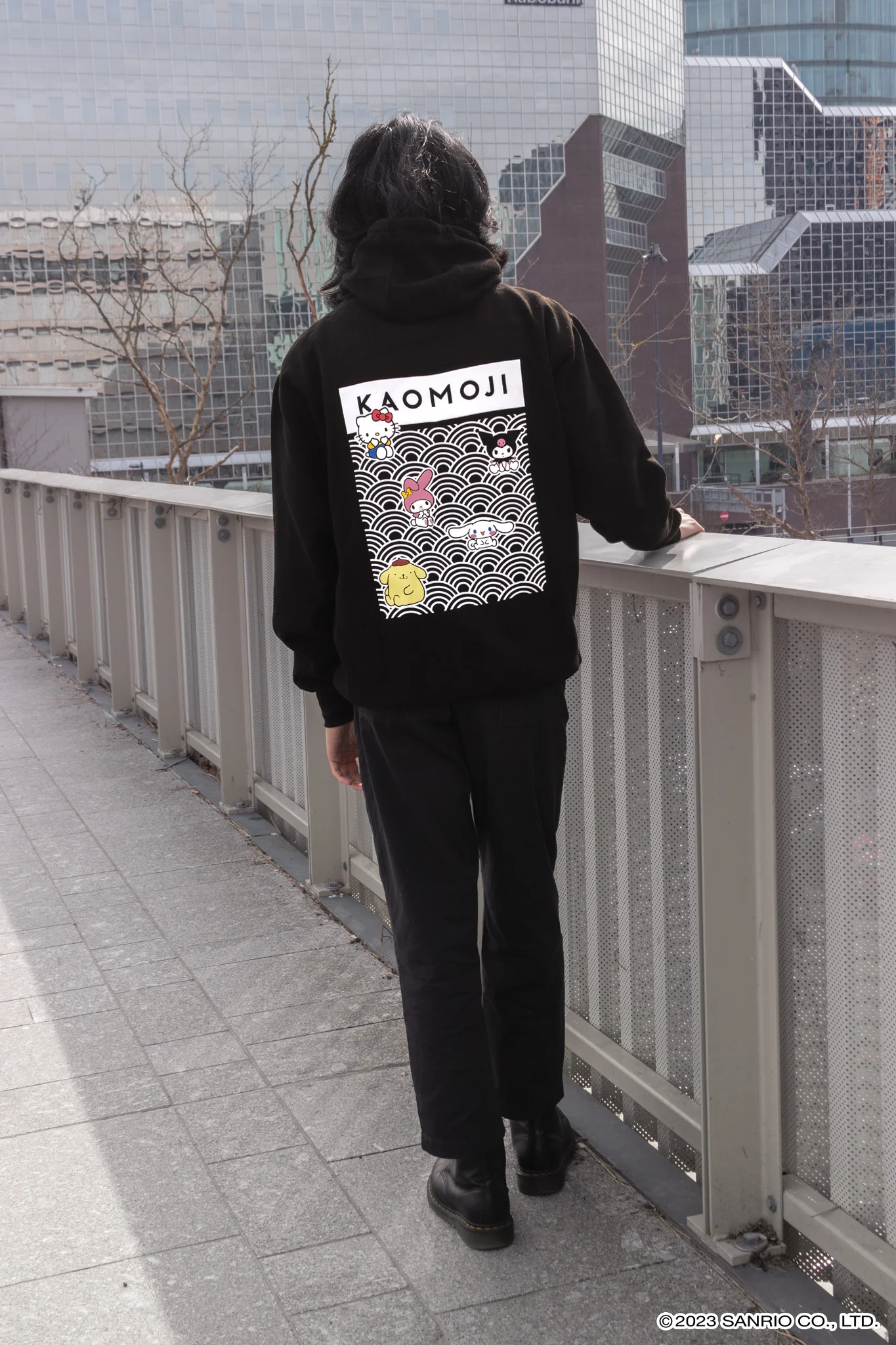 Hello Kitty And Friends • Hoodie Black - Image 5