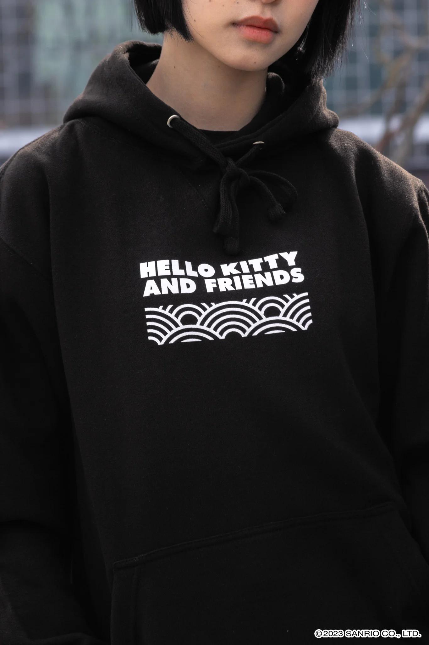 Hello Kitty And Friends • Hoodie Black - Image 6