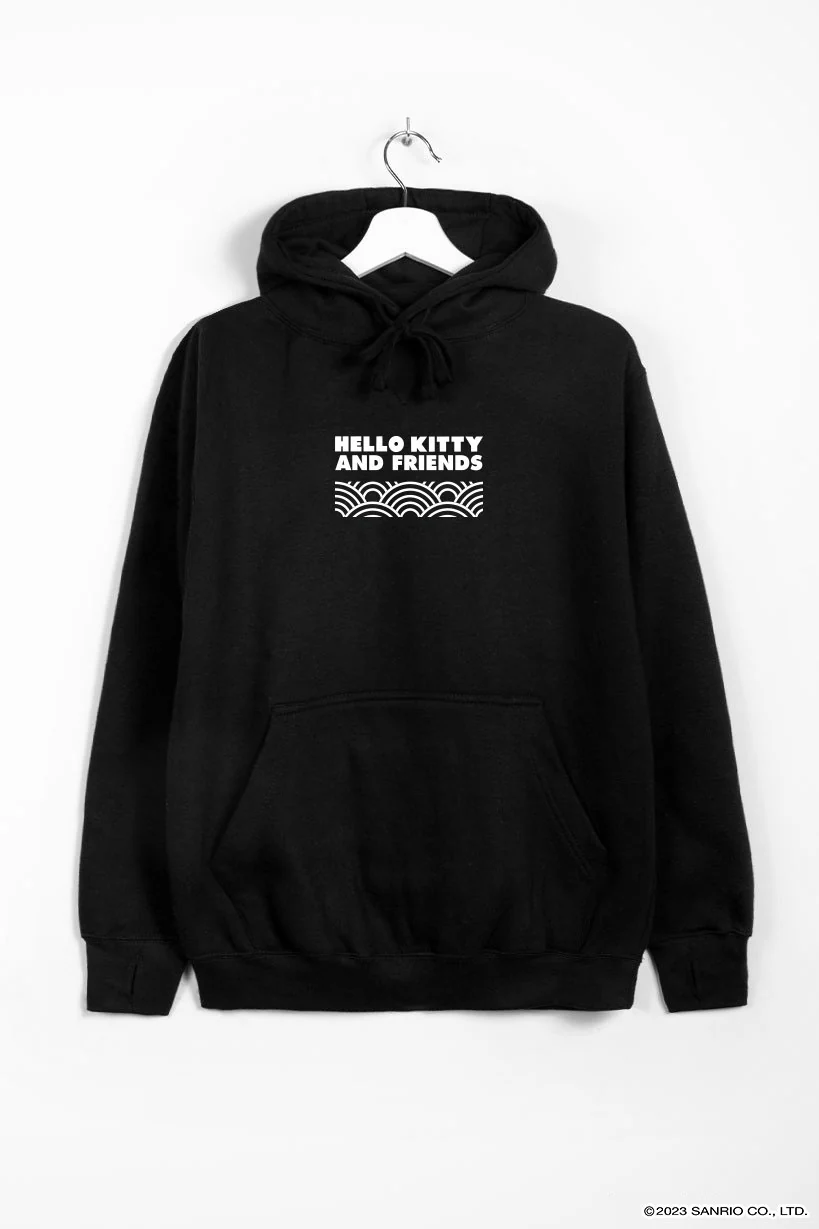 Hello Kitty And Friends • Hoodie Black - Image 8