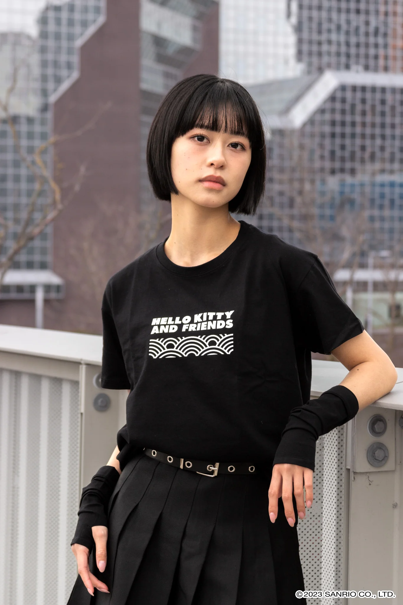 Hello Kitty And Friends • T-shirt Black - Image 3