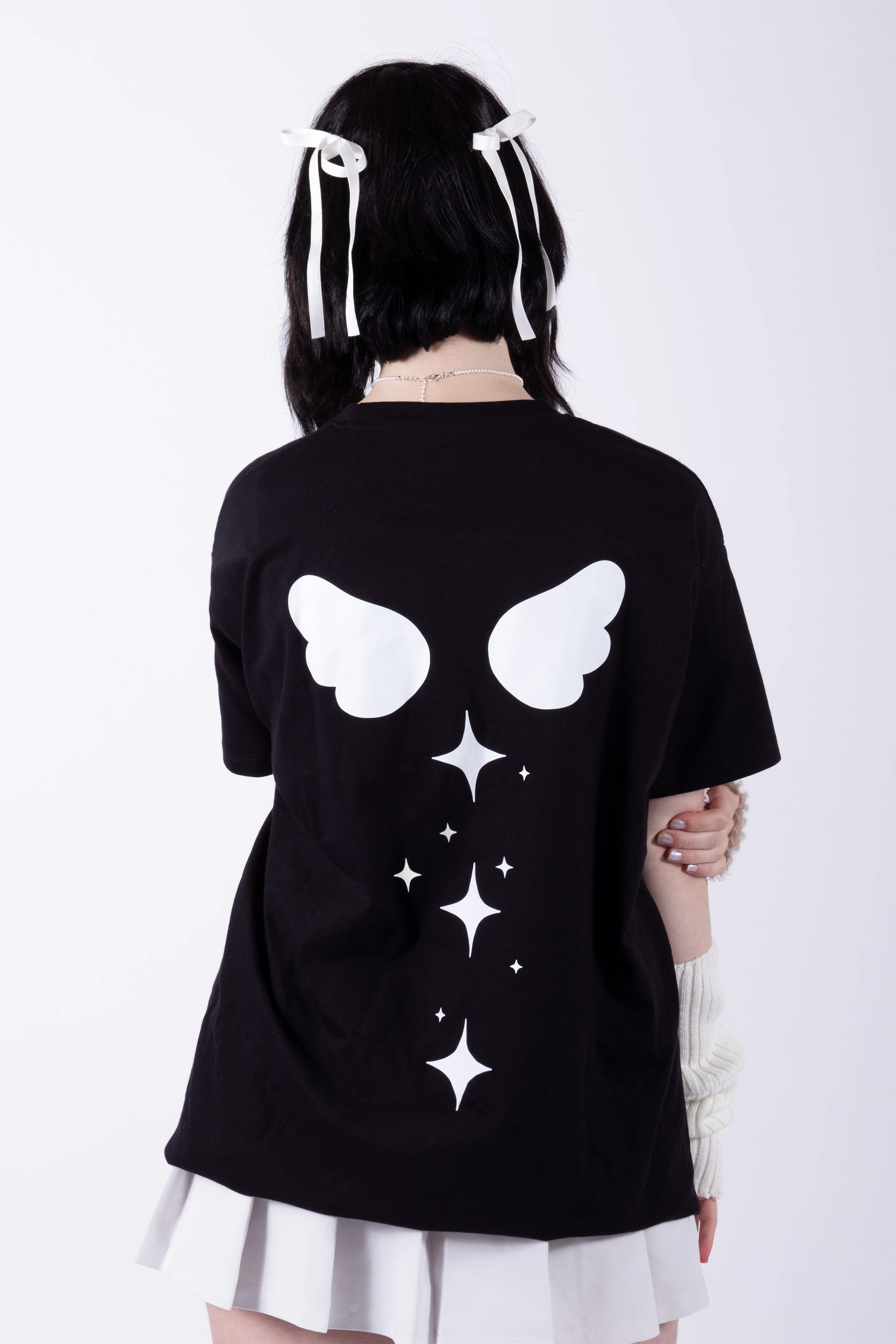 Hikari • T-shirt Black - Image 8
