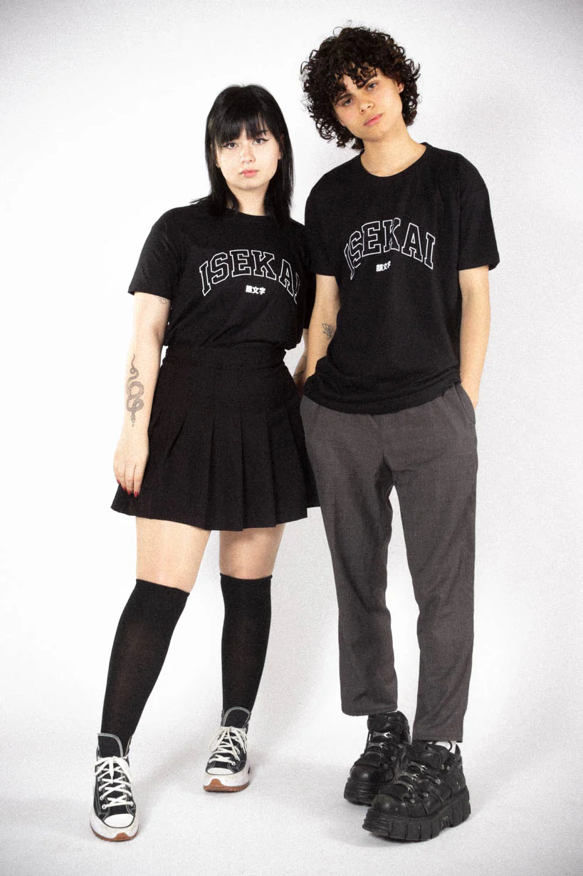 Isekai • T-shirt Black - Image 5