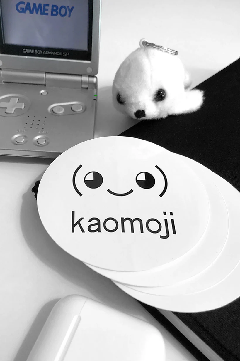kaomoji Original Logo • Sticker - Image 3
