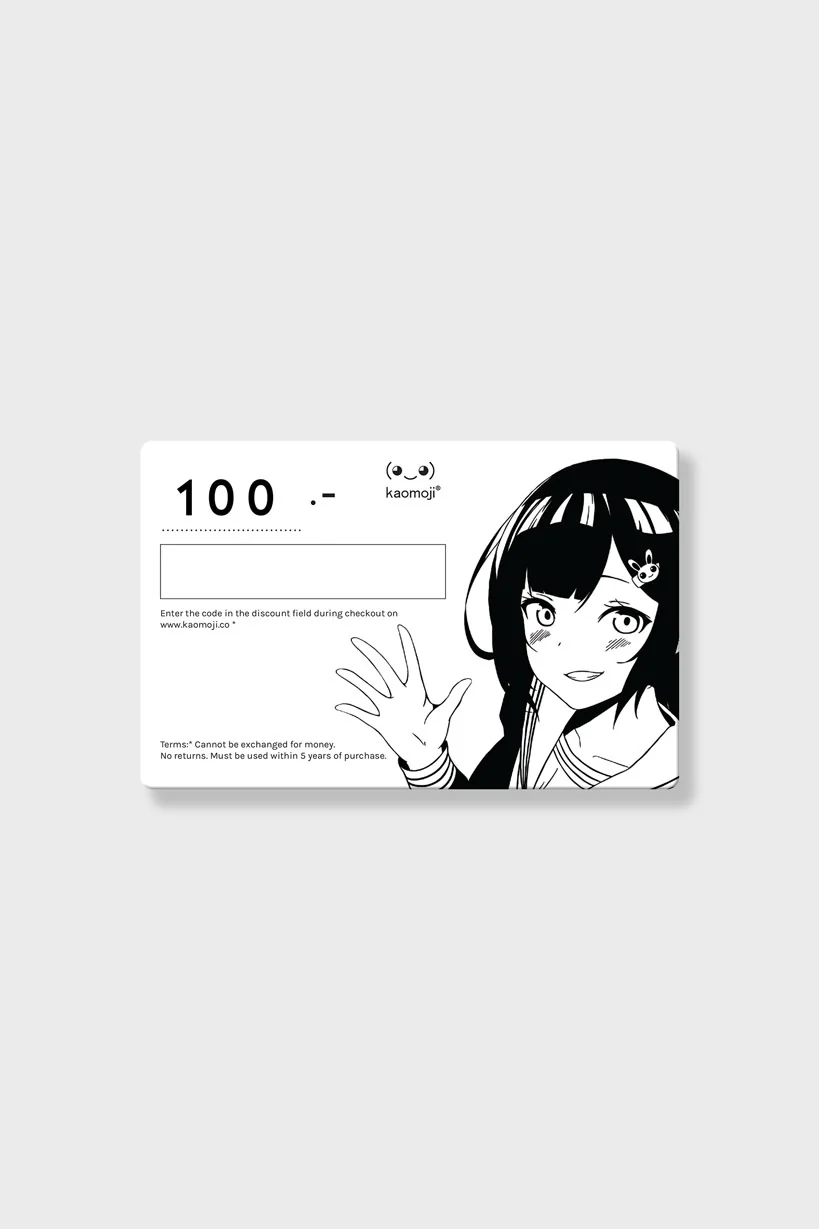 kaomoji Physical Gift Card - Image 3