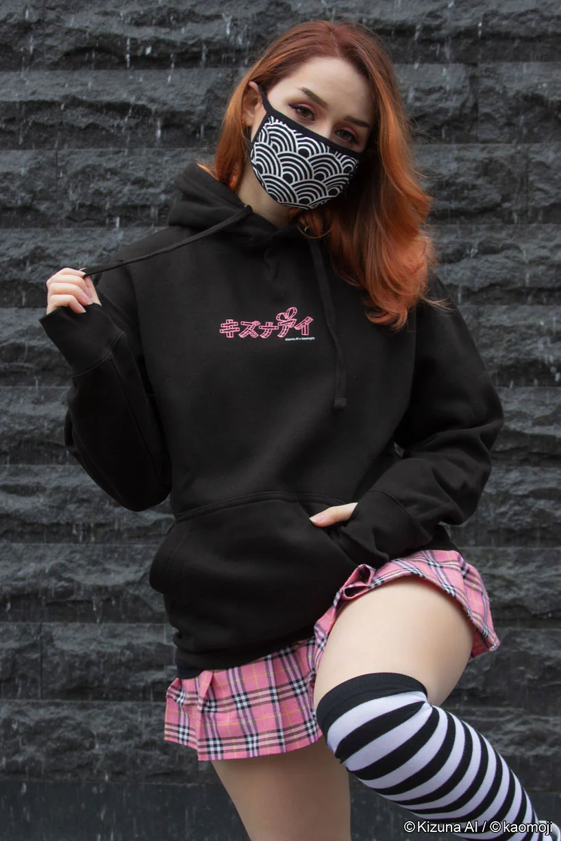 Kizuna AI • Hoodie Black - Image 4