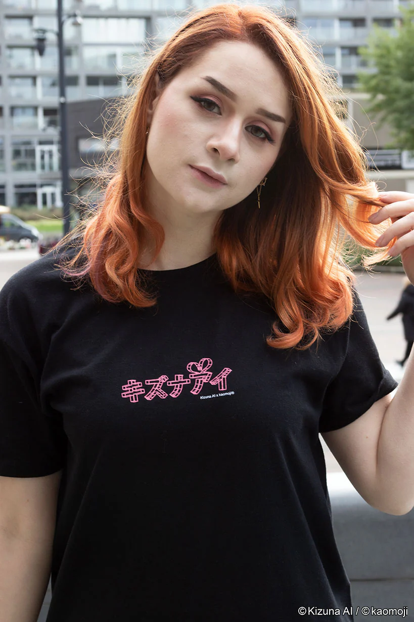 Kizuna AI • T-shirt Black - Image 10