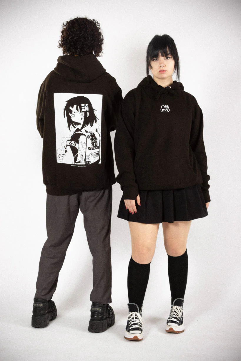 Koukousei • Hoodie Black - Image 6