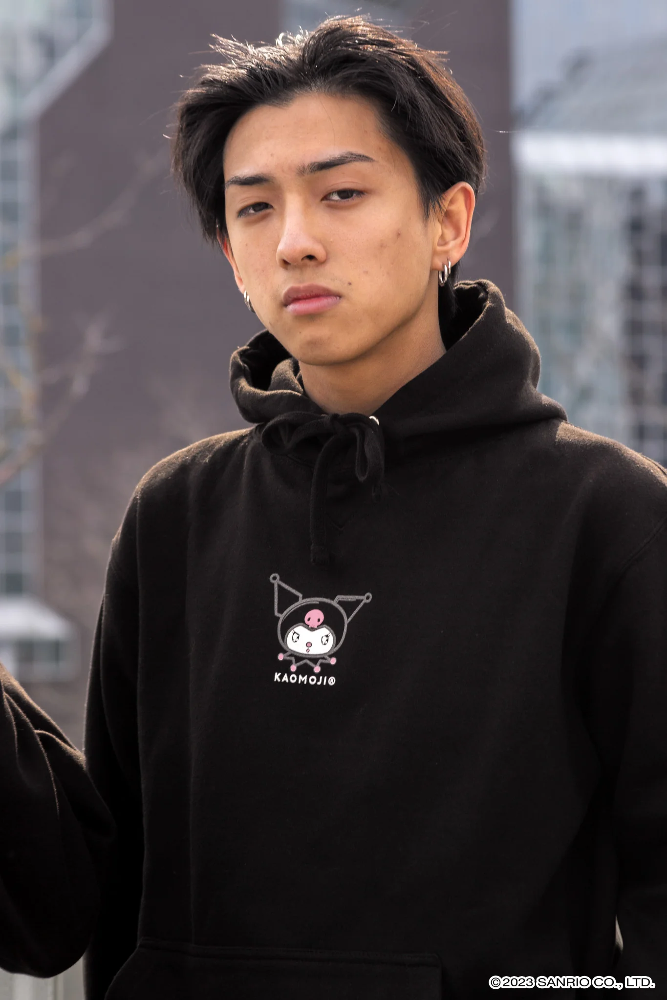 Kuromi • Hoodie Black - Image 4