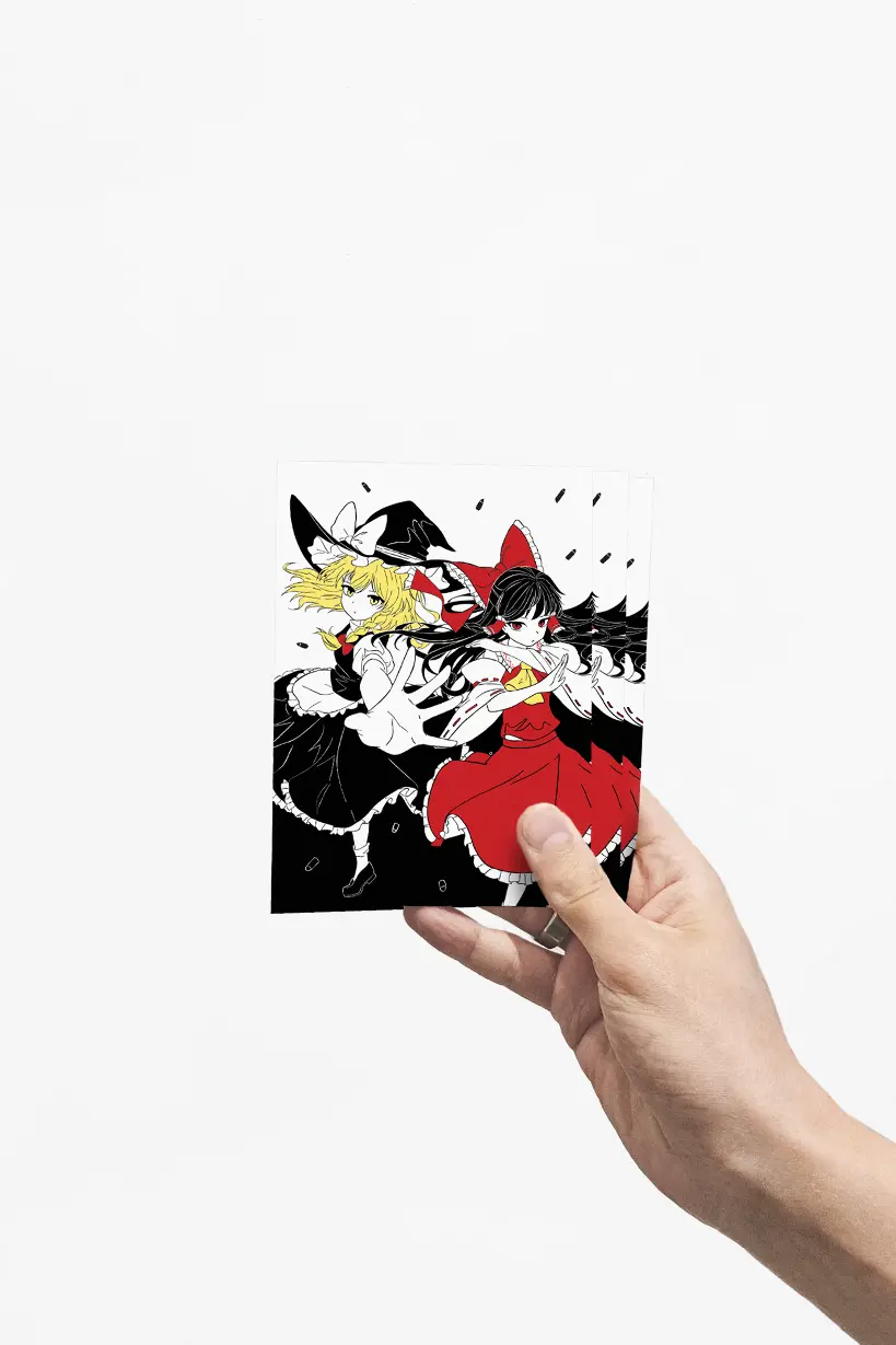 Marisa & Reimu • Art Print - Image 7