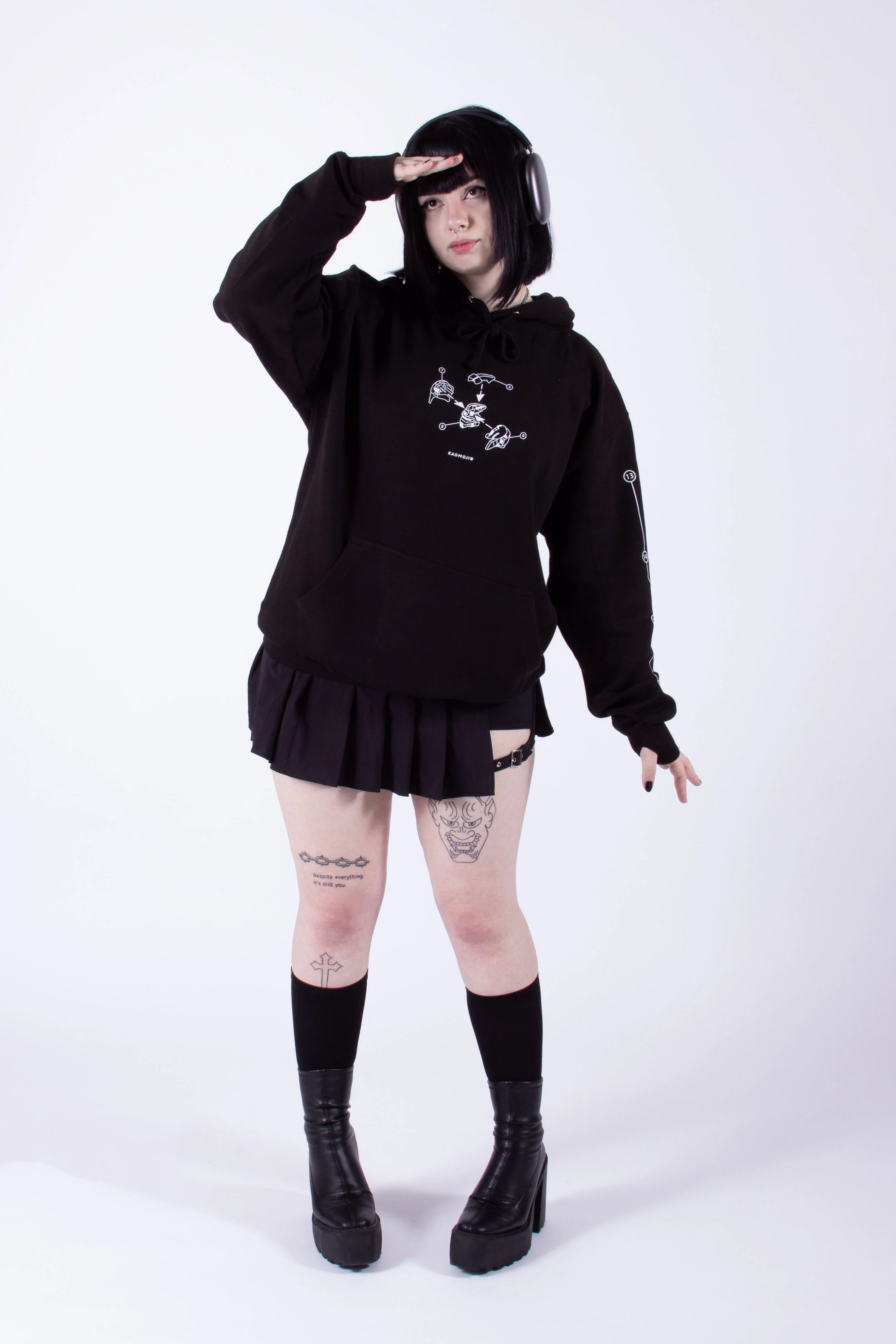 Mecha • Hoodie Black - Image 3