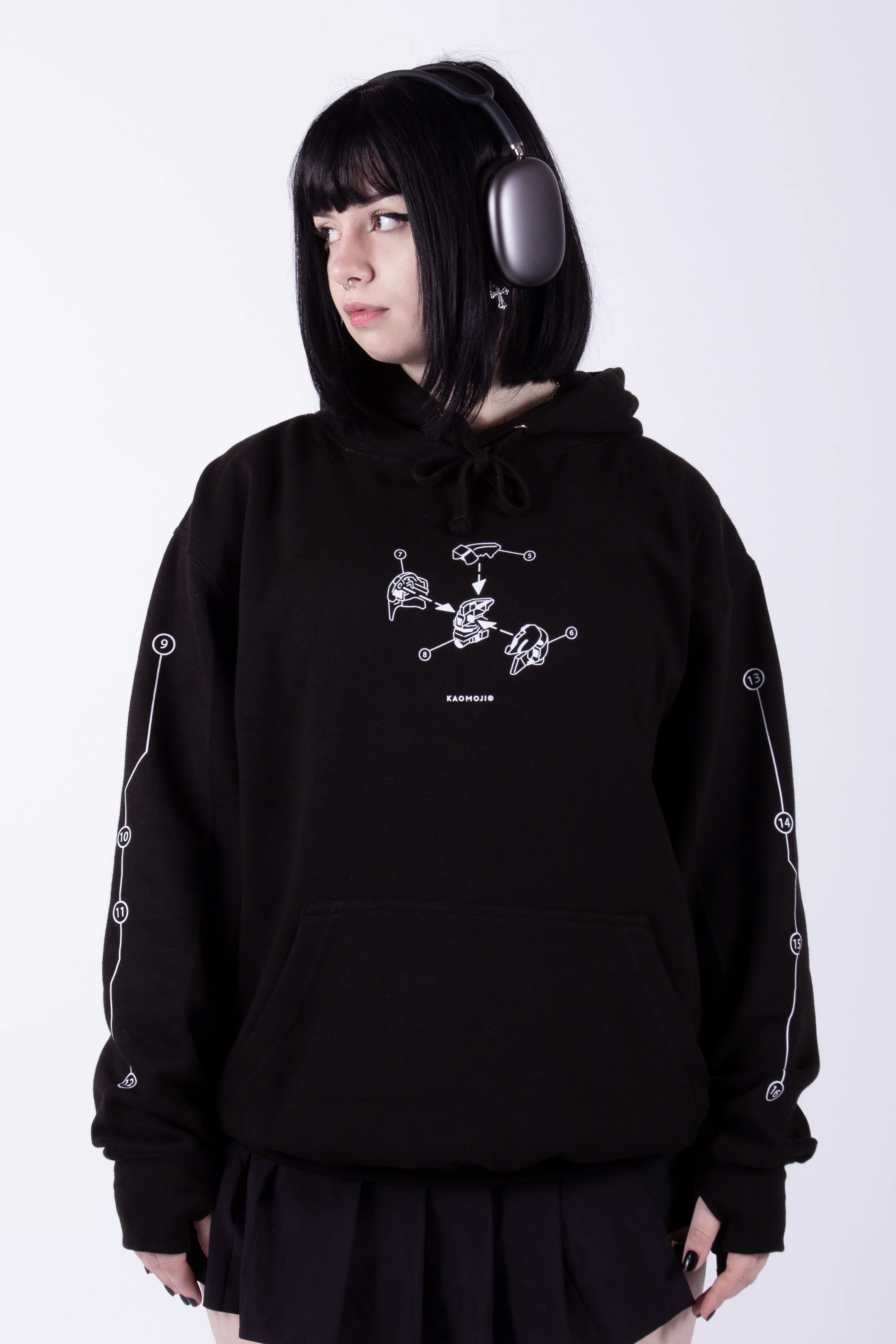 Mecha • Hoodie Black - Image 4