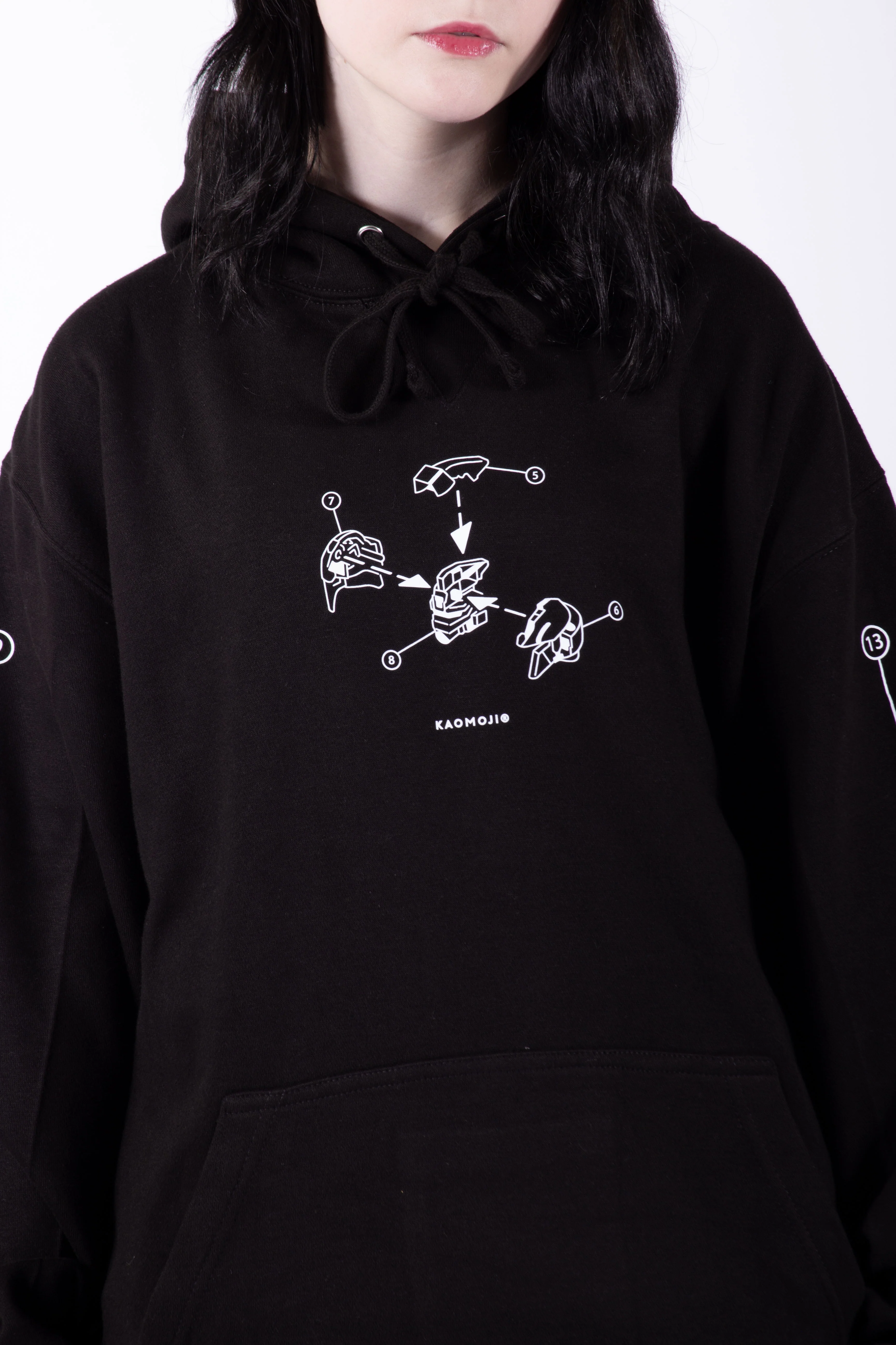 Mecha • Hoodie Black - Image 8