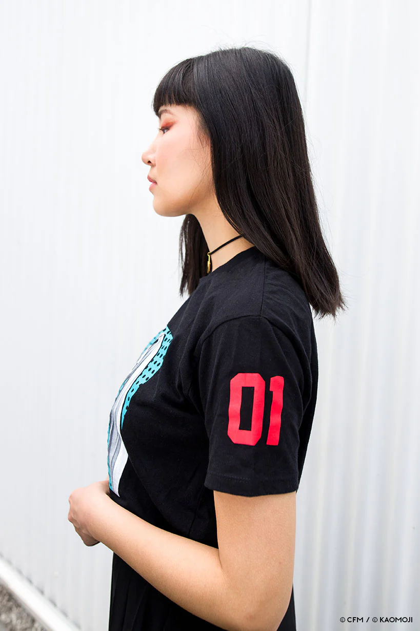 Miku 01 • T-shirt Black - Image 4