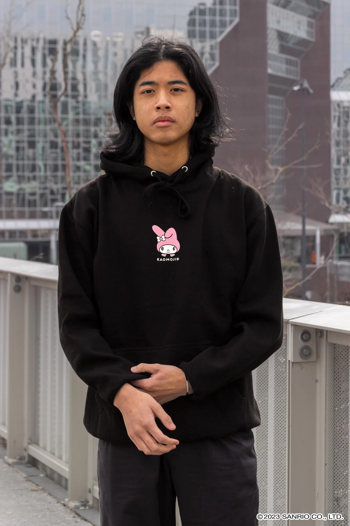 My Melody • Hoodie Black - Image 4