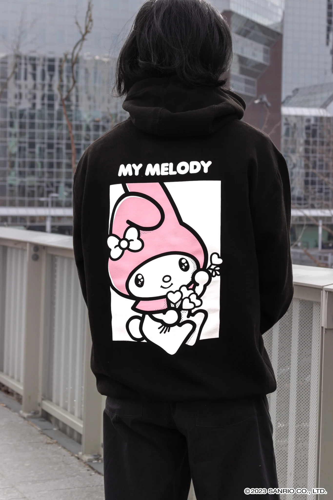 My Melody • Hoodie Black - Image 5