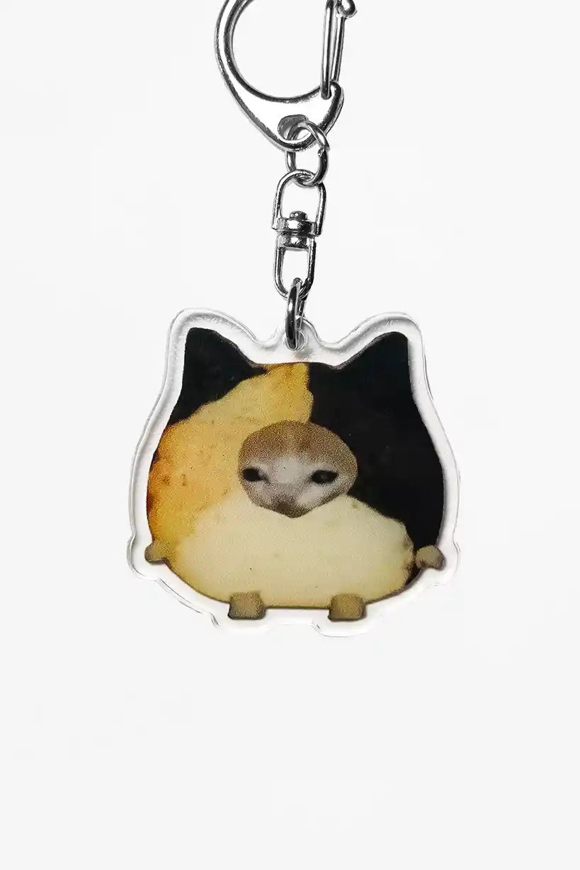 Pancake and Cookie Cat • Keychain Acrylic - Image 3