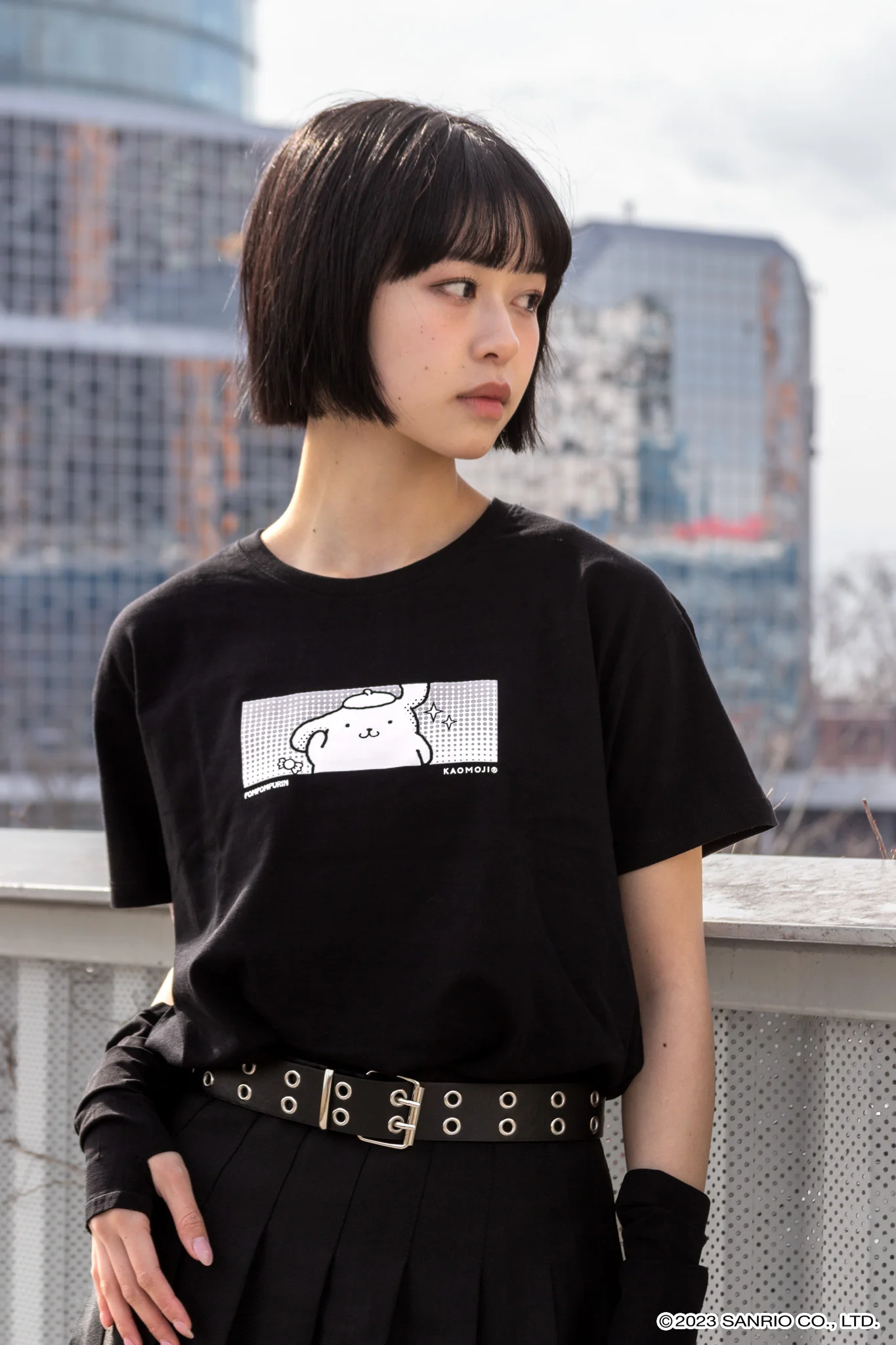 Pompompurin • T-shirt Black - Image 3