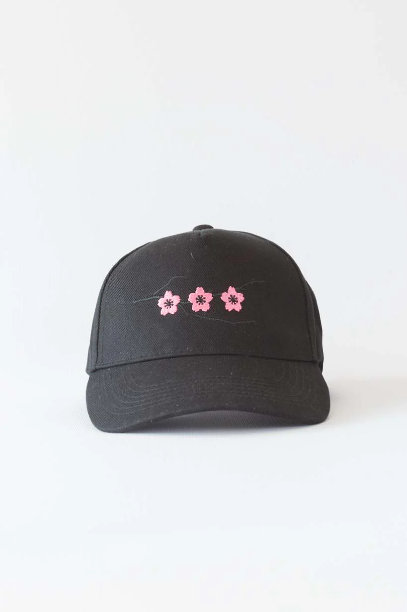 Sakura Petal • Cap Black - Image 4