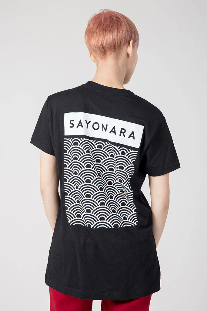 Sayonara • T-shirt Black - Image 5