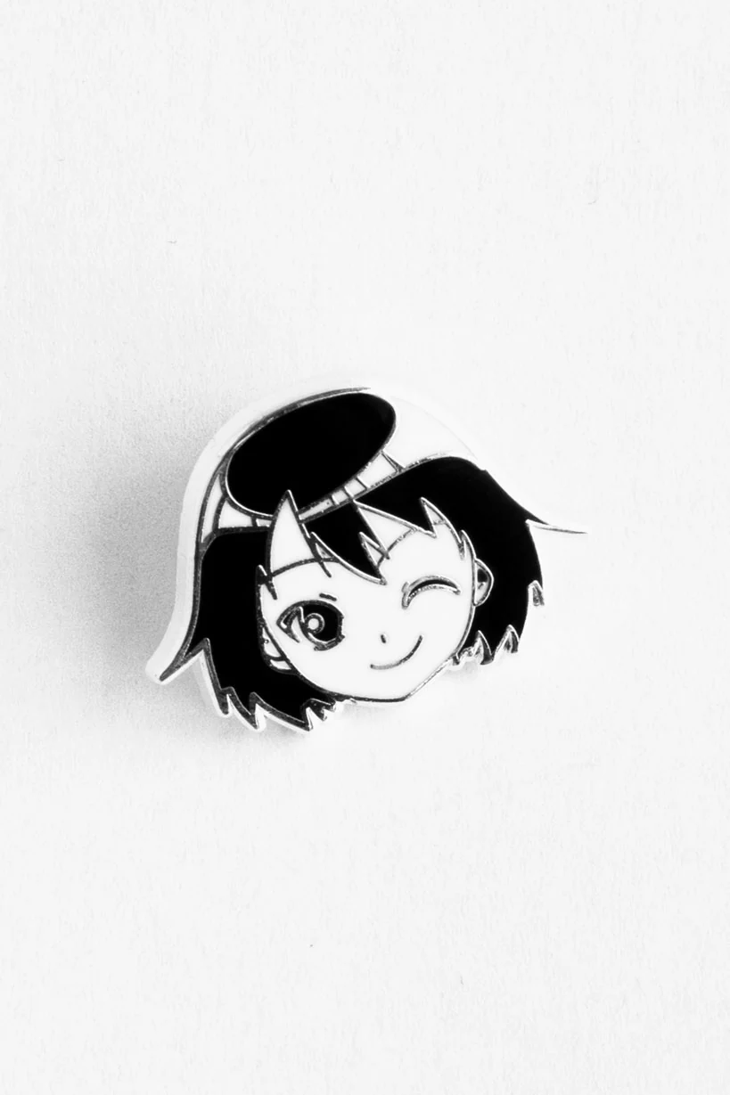 Winky Face • Hard Enamel Pin - Image 3