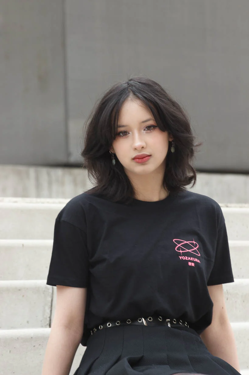 Yozakura • T-shirt Black - Image 4